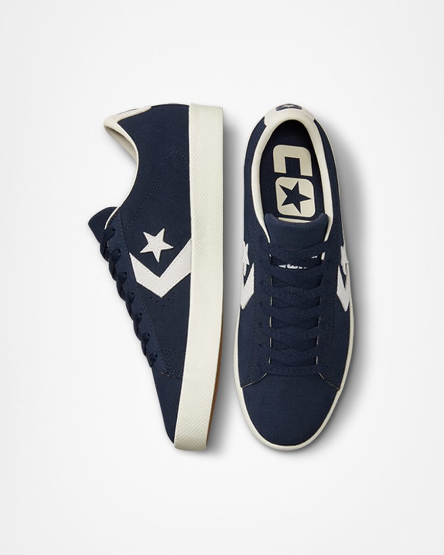 Bascheți Barbati Converse CONS PL Vulc Pro Piele Intoarsa Obsidienne Obsidienne | RO 0JUFK659